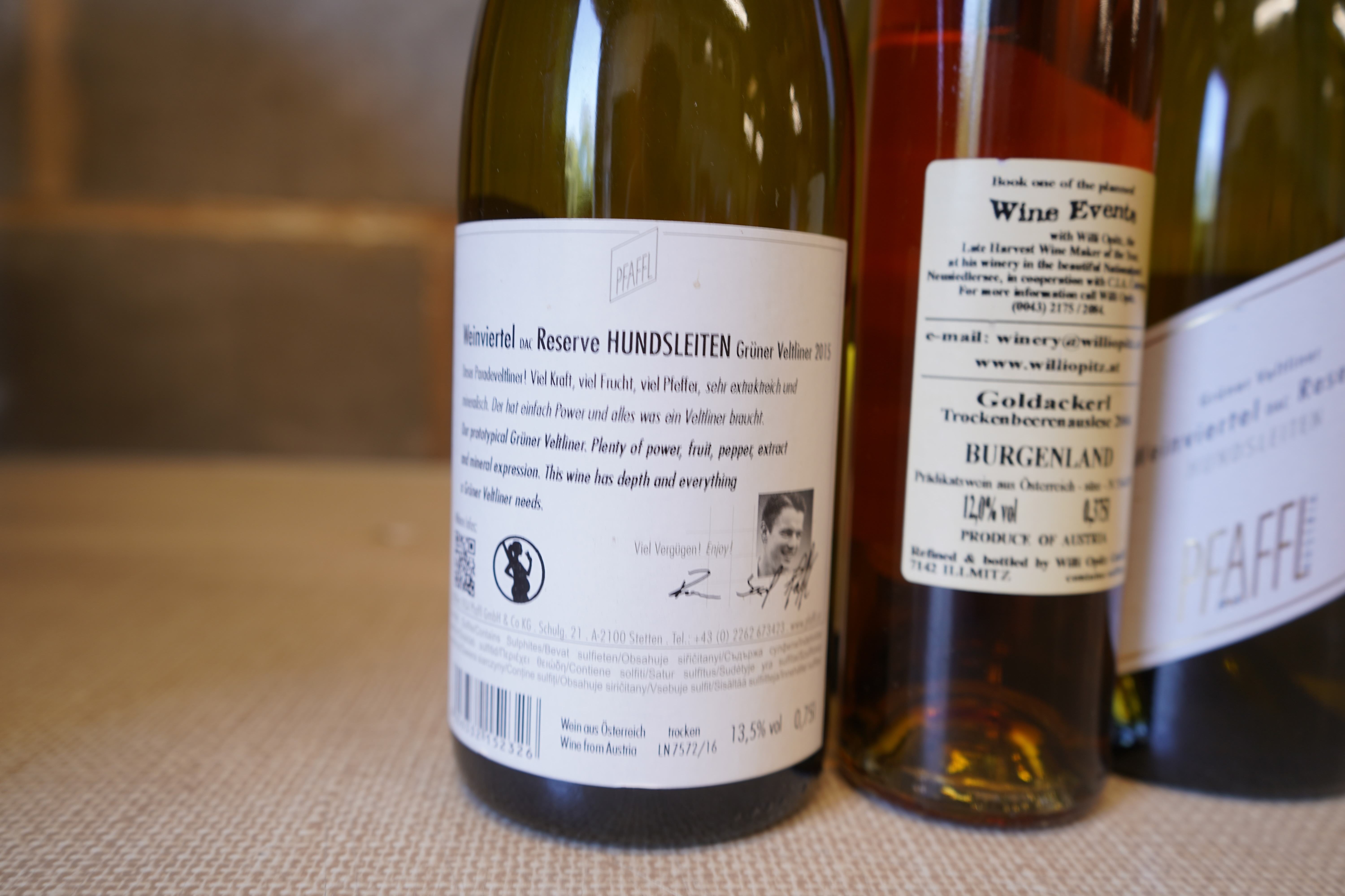 Austrian white wine: A mixed parcel